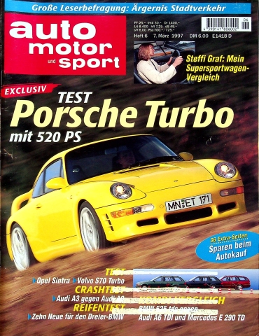 Deckblatt Auto Motor und Sport (06/1997)